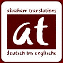 Abraham Translations Logo: Link zur Startseite